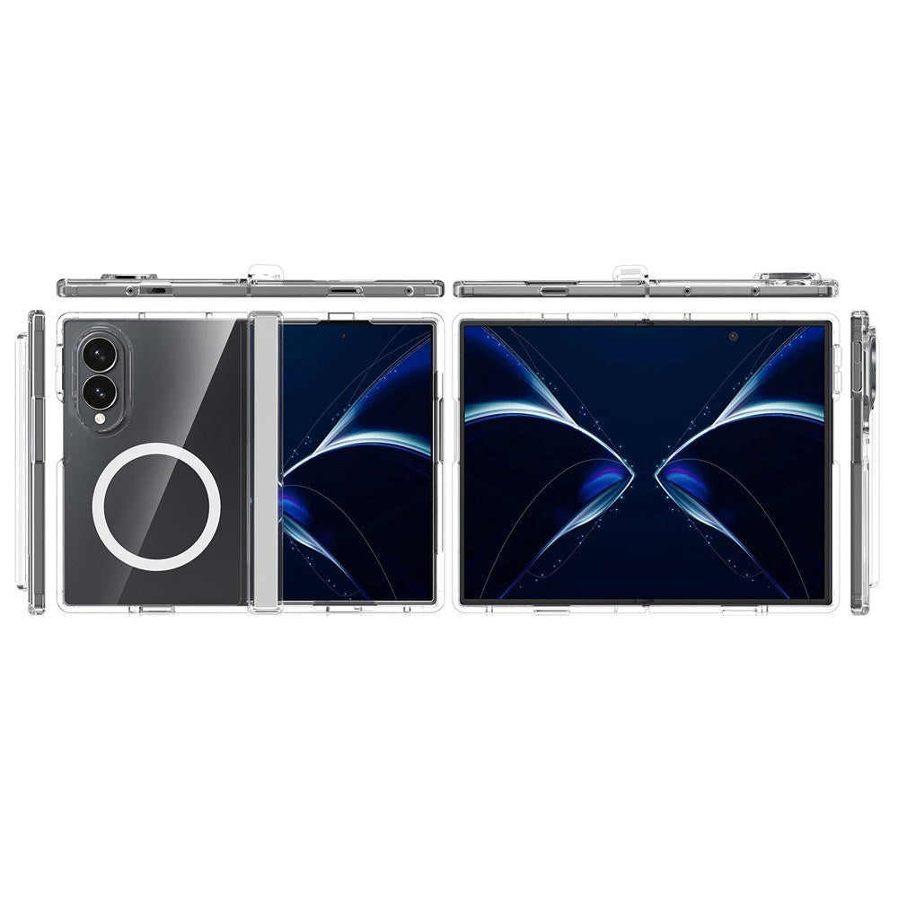 Samsung Galaxy Z Fold8 EIDERWOOD Hybrid All-Around Skyddande Skal - MagSafe Kompatibel - Genomskinlig