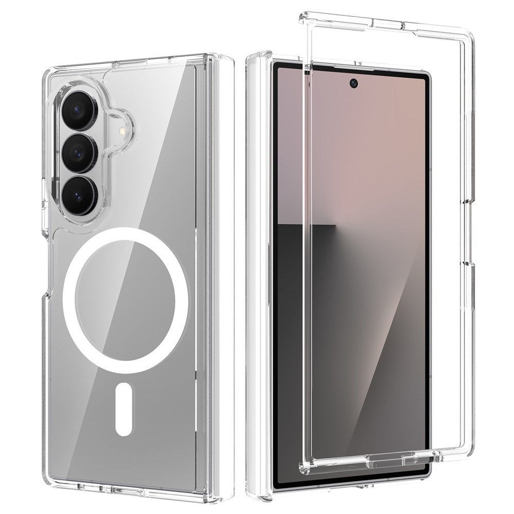 Samsung Galaxy Z Fold8 Ultra EIDERWOOD Hybrid All-Around Skyddande Skal - MagSafe Kompatibel - Genomskinlig