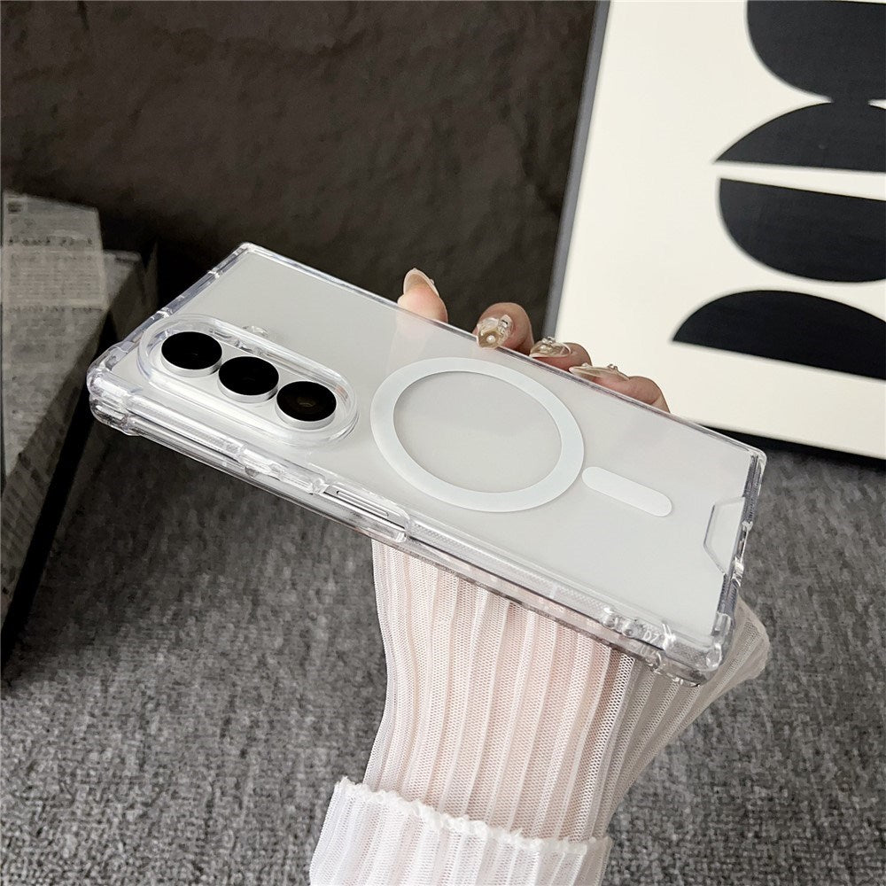 Samsung Galaxy Z Fold8 Ultra EIDERWOOD Hårt Plast Skal - MagSafe Kompatibel - Genomskinlig