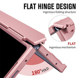 Samsung Galaxy Z Fold8 Ultra EIDERWOOD Rustigt Skal med Stativfunktion & Skärmskydd - Rosa