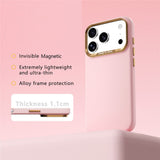 iPhone 18 Pro / 17 Pro ABEEL Hårt Soft-Touch Plast Skal - MagSafe Kompatibel - Rosa