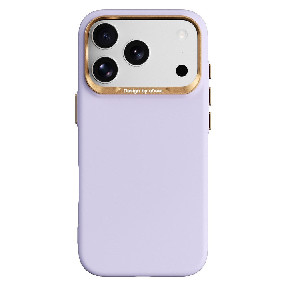 iPhone 18 Pro / 17 Pro ABEEL Hårt Soft-Touch Plast Skal - MagSafe Kompatibel - Lila