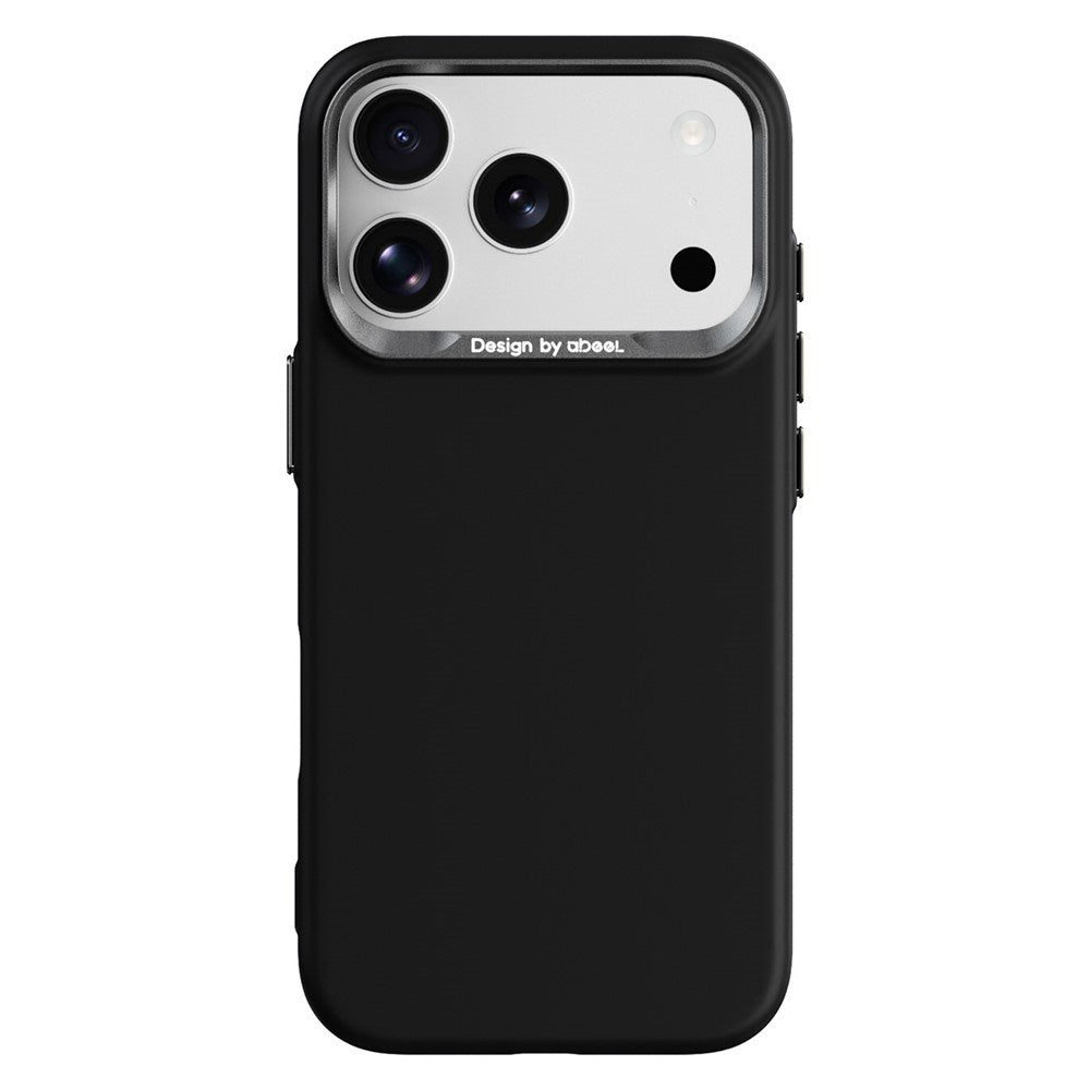 iPhone 18 Pro / 17 Pro ABEEL Hårt Soft-Touch Plast Skal - MagSafe Kompatibel - Svart