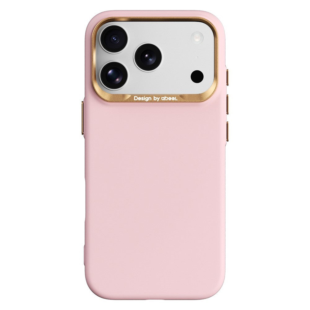 iPhone 18 Pro Max / 17 Pro Max ABEEL Hårt Soft-Touch Plast Skal - MagSafe Kompatibel - Rosa