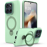 OnePlus Nord 6 / Nord CE6 EIDERWOOD Hybrid Skal med Kickstand - MagSafe Kompatibel - Grön