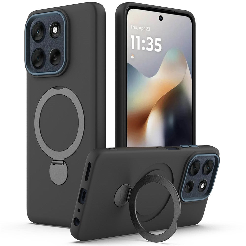 OnePlus Nord 6 / Nord CE6 EIDERWOOD Hybrid Skal med Kickstand - MagSafe Kompatibel - Svart