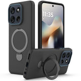 OnePlus Nord 6 / Nord CE6 EIDERWOOD Hybrid Skal med Kickstand - MagSafe Kompatibel - Svart