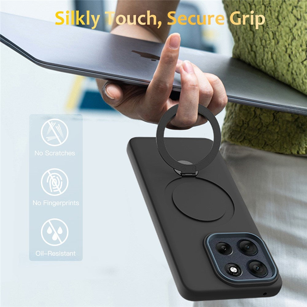 OnePlus Nord 6 / Nord CE6 EIDERWOOD Hybrid Skal med Kickstand - MagSafe Kompatibel - Svart