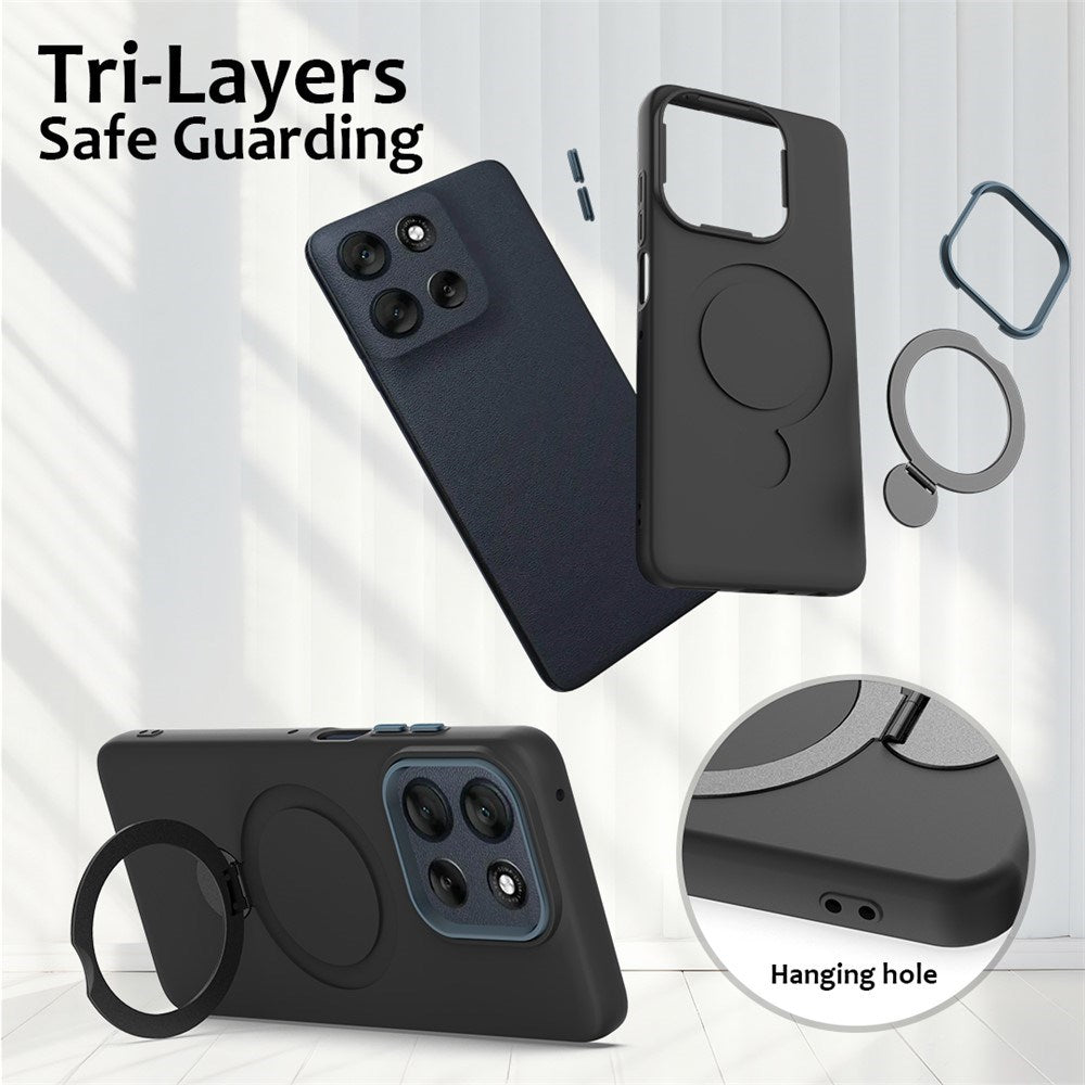 OnePlus Nord 6 / Nord CE6 EIDERWOOD Hybrid Skal med Kickstand - MagSafe Kompatibel - Svart
