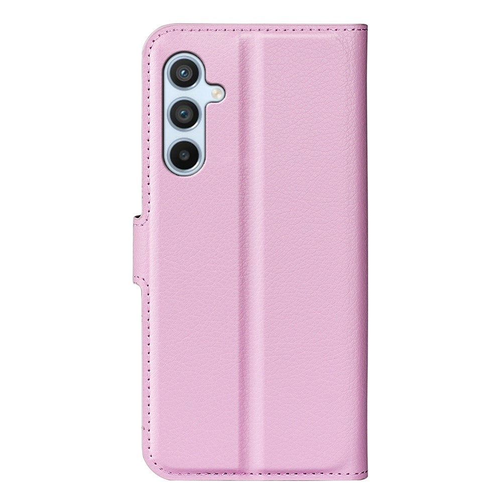 Samsung Galaxy A54 (5G) Plånboksfodral Litchi-textur - Blush Pink