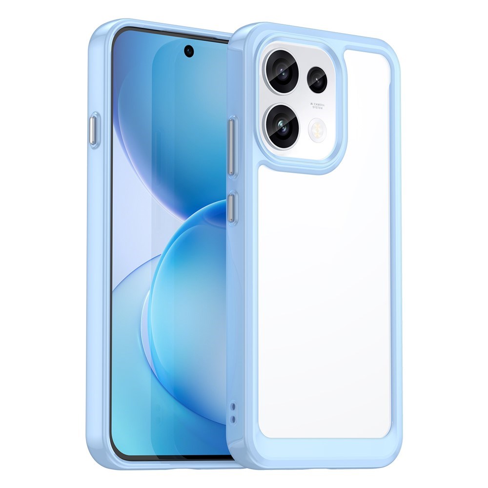 OPPO Reno16 F (5G) EIDERWOOD Hybrid Skal - Genomskinlig / Blå