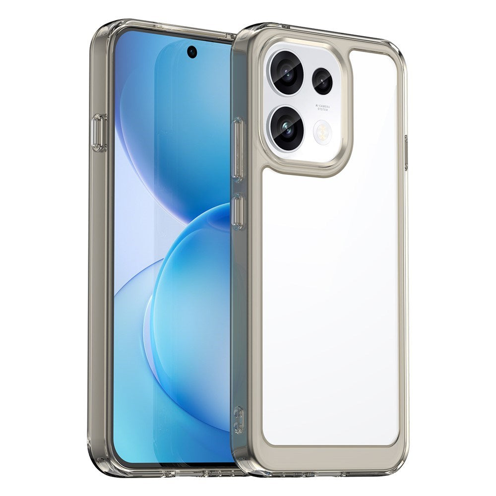 OPPO Reno16 F (5G) EIDERWOOD Hybrid Skal - Genomskinlig / Grå