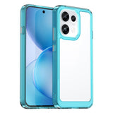 OPPO Reno16 F (5G) EIDERWOOD Hybrid Skal - Genomskinlig / Turkos