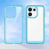 OPPO Reno16 F (5G) EIDERWOOD Hybrid Skal - Genomskinlig / Turkos