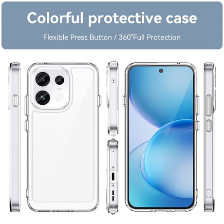 OPPO Reno16 F (5G) EIDERWOOD Hybrid Skal - Genomskinlig