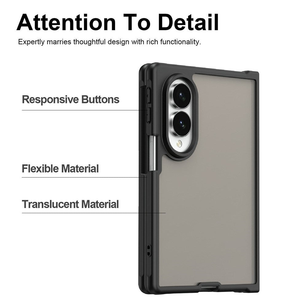 Samsung Galaxy Z Fold8 EIDERWOOD Matt Hybrid Skal - Svart