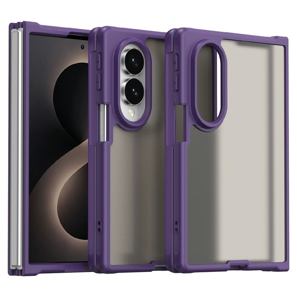 Samsung Galaxy Z Fold8 EIDERWOOD Matt Hybrid Skal - Lila