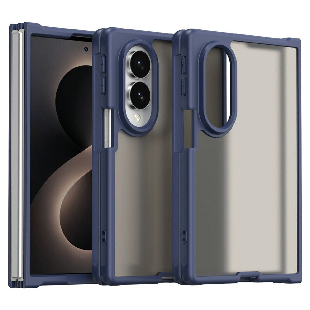 Samsung Galaxy Z Fold8 EIDERWOOD Matt Hybrid Skal - Mörkblå