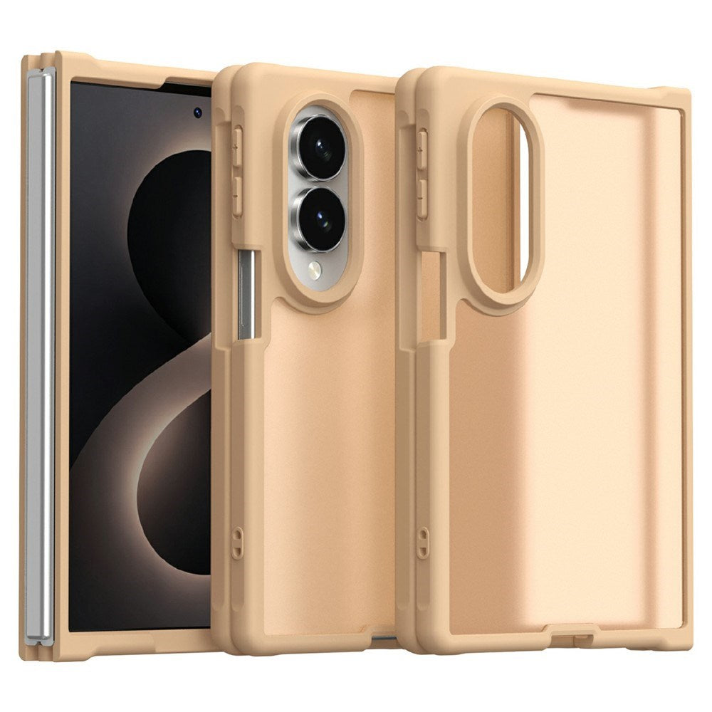 Samsung Galaxy Z Fold8 EIDERWOOD Matt Hybrid Skal - Gul