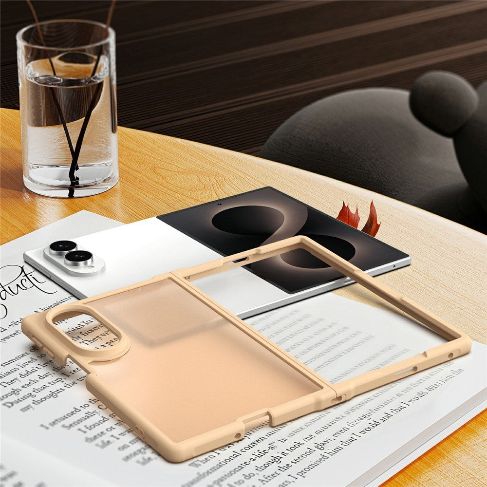 Samsung Galaxy Z Fold8 EIDERWOOD Matt Hybrid Skal - Gul
