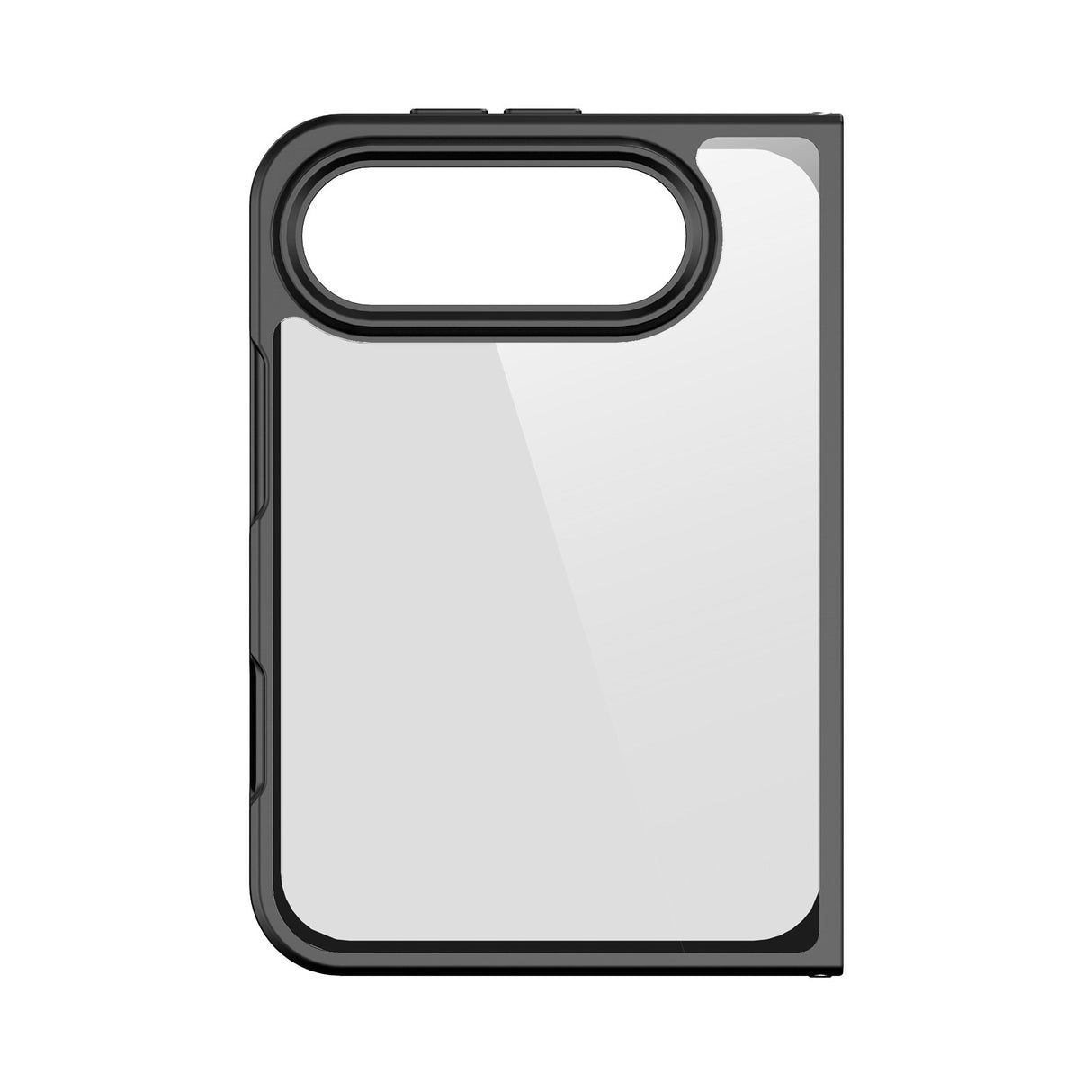 iPhone Fold DUX DUCIS Aimo Series Hybrid Skal - Genomskinlig / Svart