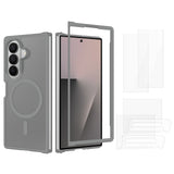 Samsung Galaxy Z Fold8 Ultra EIDERWOOD Hybrid Skal inkl. Skärmskyddsset - Grå / Genomskinlig