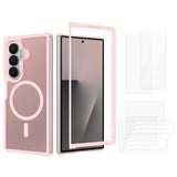 Samsung Galaxy Z Fold8 Ultra EIDERWOOD Hybrid Skal inkl. Skärmskyddsset - Rosa / Genomskinlig