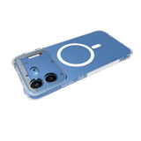 Nothing Phone (4b) WANLONFENG Flexibelt Plastskal - MagSafe Kompatibel - Genomskinlig