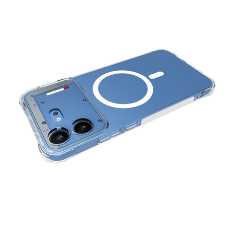 Nothing Phone (4b) WANLONFENG Flexibelt Plastskal - MagSafe Kompatibel - Genomskinlig