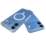 Nothing Phone (4b) WANLONFENG Flexibelt Plastskal - MagSafe Kompatibel - Genomskinlig