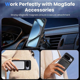 Google Pixel 11 / 11 Pro EIDERWOOD Skal med Kolfiberstruktur - MagSafe Kompatibel - Svart