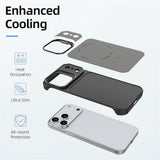 iPhone 18 Pro / 17 Pro EIDERWOOD Carbon Skal m. Kickstand - MagSafe Kompatibel - Vit