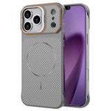 iPhone 18 Pro / 17 Pro EIDERWOOD Carbon Skal m. Kickstand - MagSafe Kompatibel - Grå