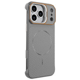 iPhone 18 Pro / 17 Pro EIDERWOOD Carbon Skal m. Kickstand - MagSafe Kompatibel - Grå