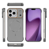 iPhone 18 Pro / 17 Pro EIDERWOOD Carbon Skal m. Kickstand - MagSafe Kompatibel - Grå