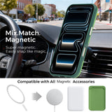 iPhone 18 Pro EIDERWOOD Konstläder Baksida Skal m. Avtagbar Korthållare - MagSafe Kompatibel - Grön