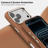 iPhone 18 Pro Max EIDERWOOD Konstläder Baksida Skal m. Avtagbar Korthållare - MagSafe Kompatibel - Brun