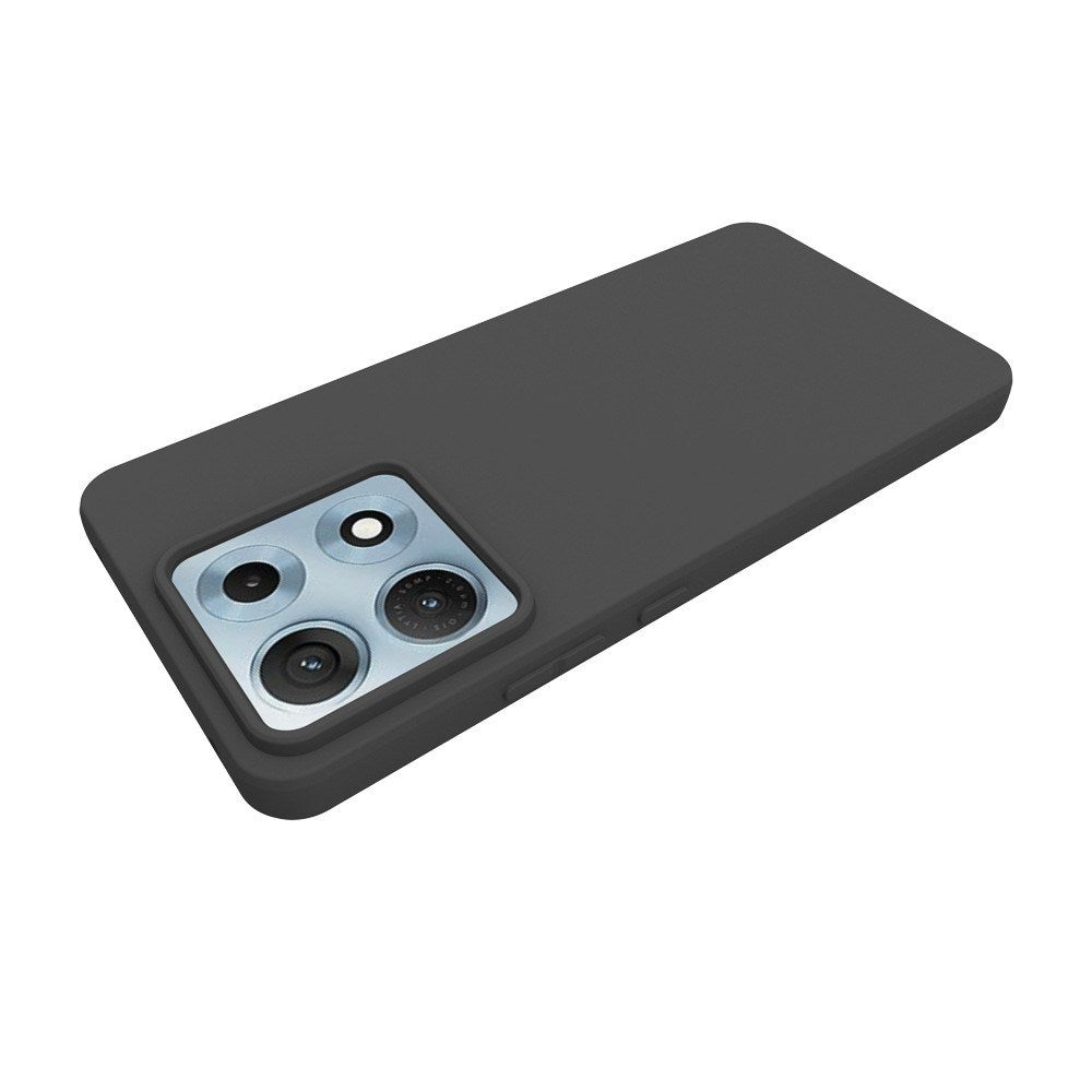 Motorola Edge 70 Max EIDERWOOD Matt Flexibelt Plastskal - Svart