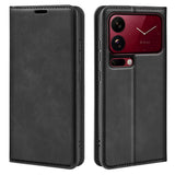 Xiaomi 18 Pro EIDERWOOD Fodral i Konstläder med Plånboksfack och Stativfunktion - Svart