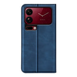Xiaomi 18 Pro EIDERWOOD Fodral i Konstläder med Plånboksfack och Stativfunktion - Blå