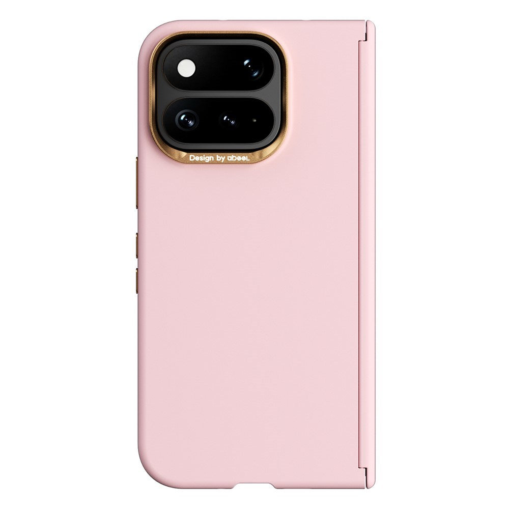 Google Pixel 11 Pro Fold ABEEL Hårt Soft-Touch Plast Skal - MagSafe Kompatibel - Rosa
