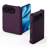 iPhone Fold DUX DUCIS Piel Series Silikon Skal - MagSafe Kompatibelt - Röd