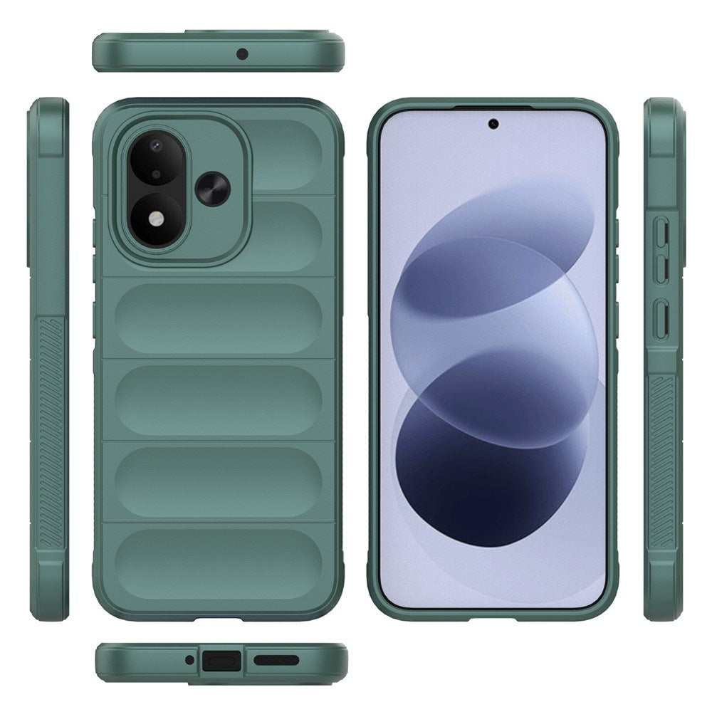 Xiaomi Redmi Note 17 (5G) EIDERWOOD Rugged Plast Skal - Grön