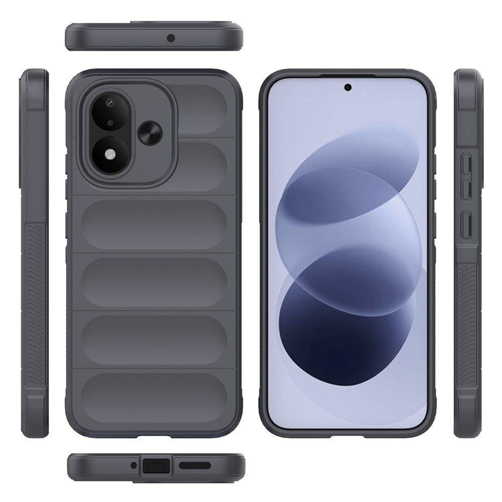 Xiaomi Redmi Note 17 (5G) EIDERWOOD Rugged Plast Skal - Grå