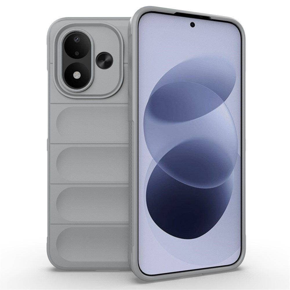 Xiaomi Redmi Note 17 (5G) EIDERWOOD Rugged Plast Skal - Ljusgrå