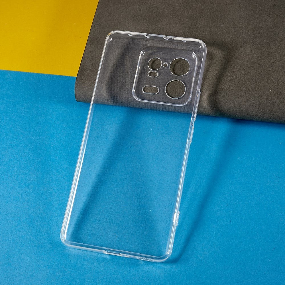 Xiaomi 13 Flexibel TPU Plast Skal - Genomskinlig