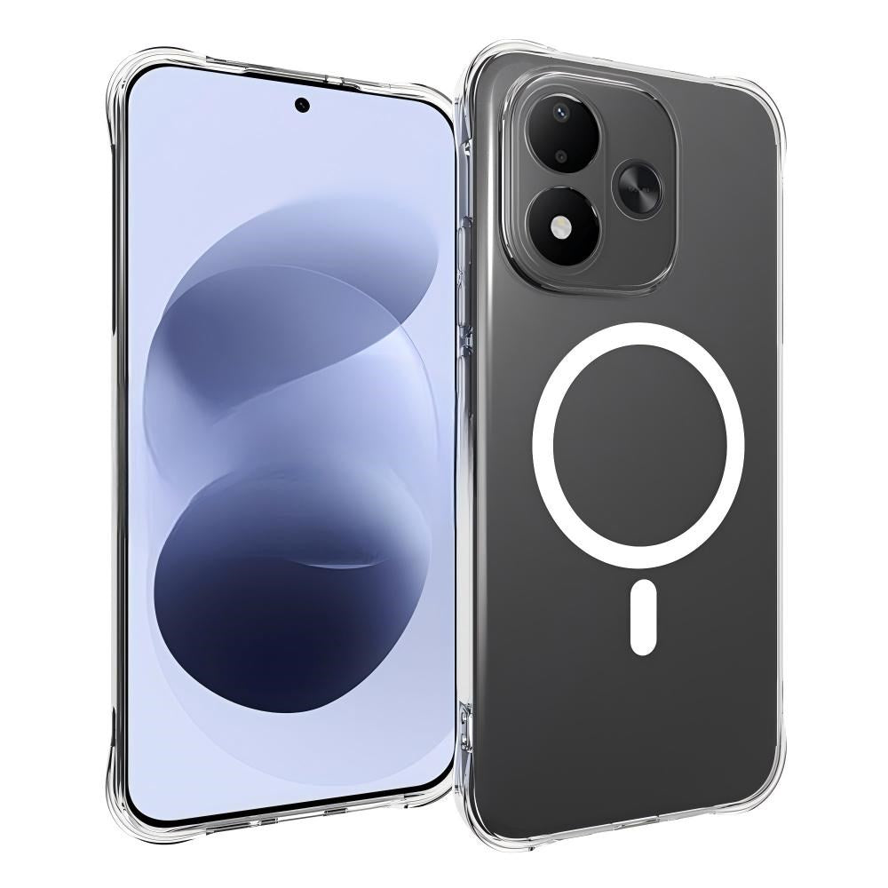 Xiaomi Redmi Note 17 (5G) EIDERWOOD Flexibelt Plast Skal m. Stötdämpande Hörn - MagSafe Kompatibel - Genomskinlig