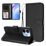 Xiaomi Redmi Note 17 Pro Max (5G) EIDERWOOD Konstläder Fodral m. Armband - Svart