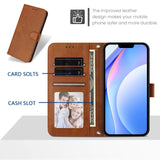 Xiaomi Redmi Note 17 Pro Max (5G) EIDERWOOD Konstläder Fodral m. Armband - Brun