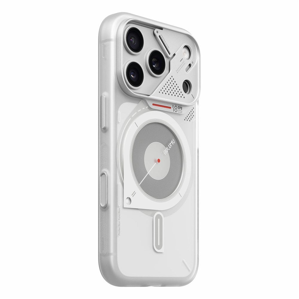 iPhone 18 Pro / 17 Pro AULUMU Skal - MagSafe Kompatibel - Vit
